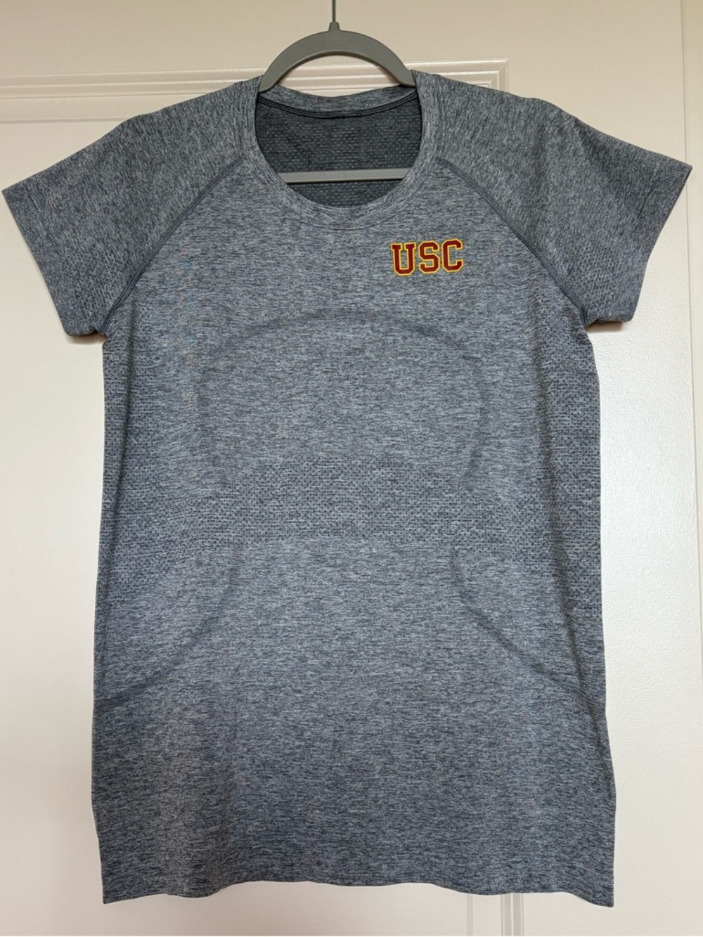 Lululemon USC Trojans Swiftly Tech Short-Sleeve Shirt Size 12
